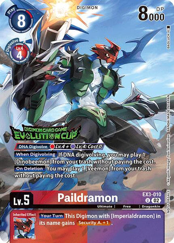 Paildramon [EX3-010] (2024 Evolution Cup) [Draconic Roar]