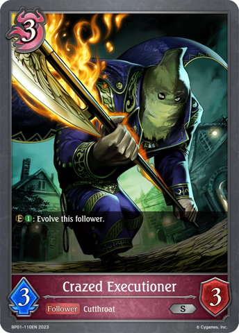 Crazed Executioner (BP01-110EN) [Advent of Genesis]