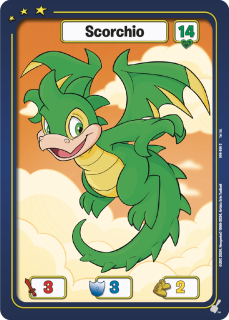 Scorchio (Green) [Defenders of Neopia]
