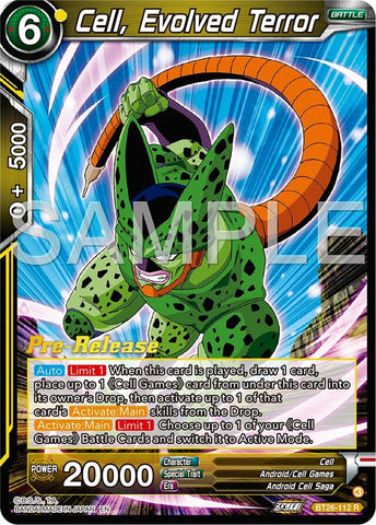 Cell, Evolved Terror (BT26-112) [Ultimate Advent Prerelease Promos]