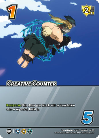 Creative Counter (Alternate Art) [Challenger Series: My Hero Academia - Dark Hero Arc]