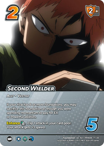 Second Wielder (Alternate Art) [Challenger Series: My Hero Academia - Dark Hero Arc]