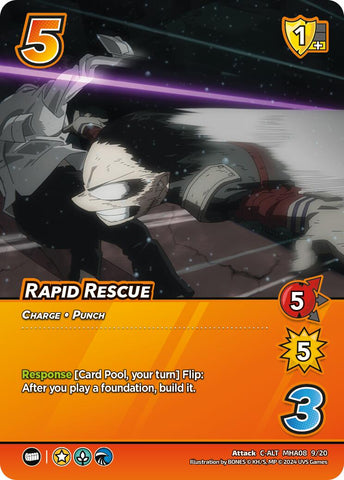 Rapid Rescue (Alternate Art) [Challenger Series: My Hero Academia - Dark Hero Arc]