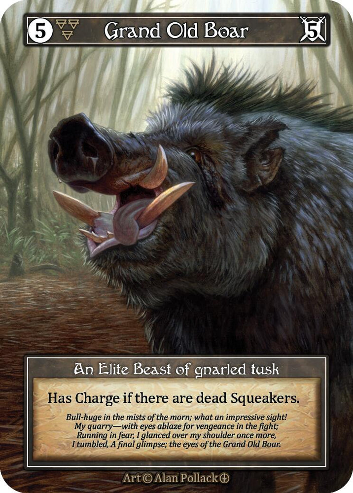 Grand Old Boar (Foil) [Arthurian Legends]