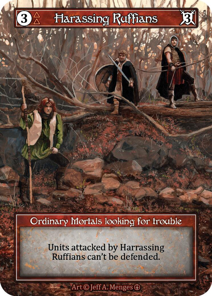 Harassing Ruffians (Foil) [Arthurian Legends]