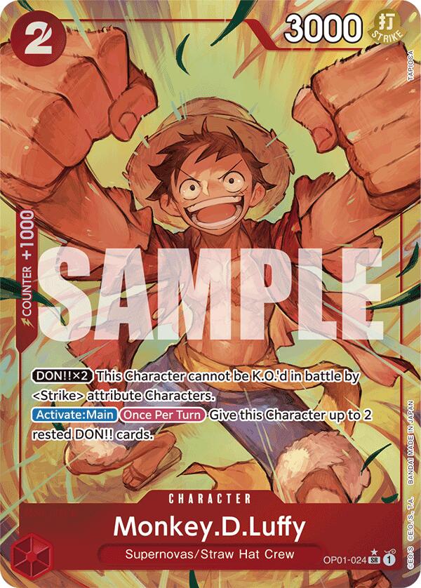 Monkey.D.Luffy (OP01-024) [Premium Booster -The Best-]