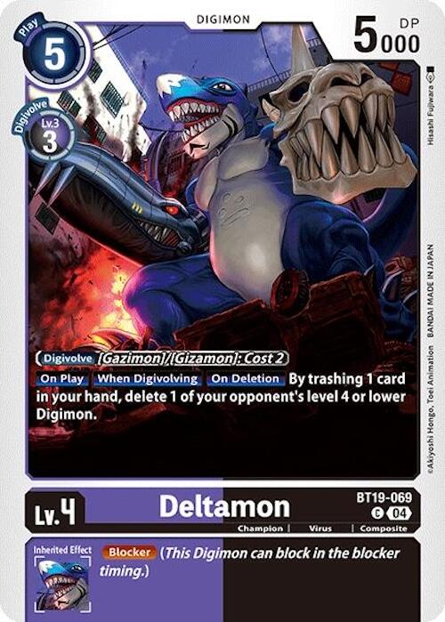 Deltamon [BT19-069] [Release Special Booster 2.0]