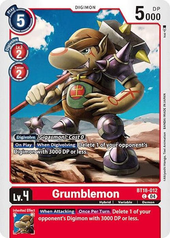 Grumblemon [BT18-012] [Release Special Booster 2.0]