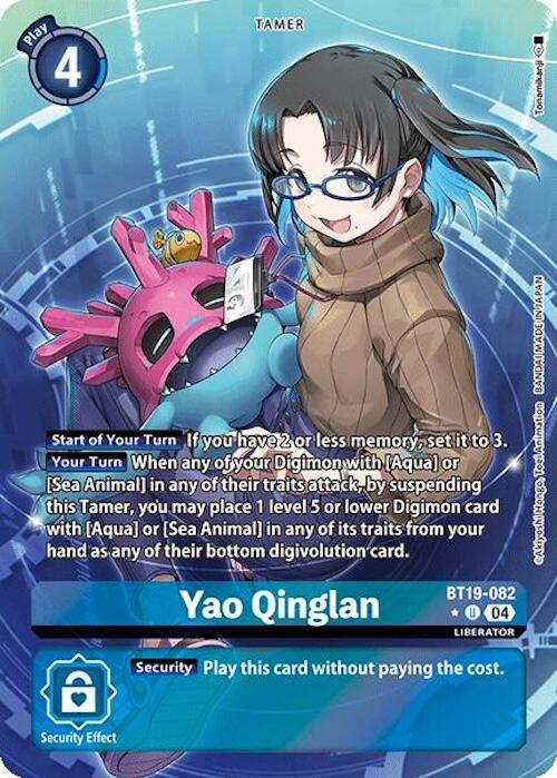 Yao Qinglan [BT19-082] (Alternate Art) [Release Special Booster 2.0]