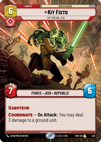 Kit Fisto - The Smiling Jedi (Hyperspace) (432) [Twilight of the Republic]