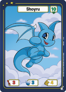 Shoyru (Blue) [Defenders of Neopia]