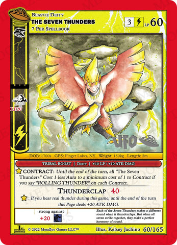 The Seven Thunders [Cryptid Nation: UFO First Edition Spoiler Pack]