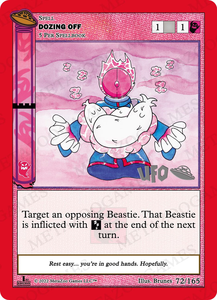 Dozing Off [Cryptid Nation: UFO First Edition Spoiler Pack]