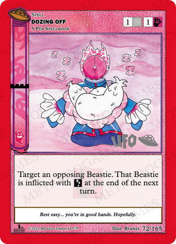 Dozing Off [Cryptid Nation: UFO First Edition Spoiler Pack]