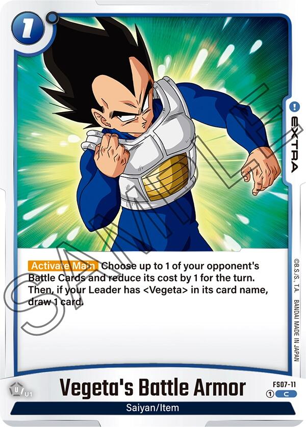 Vegeta's Battle Armor [Starter Deck: Vegeta (Mini)]