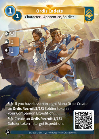 Ordis Cadets (BTG-129-U-3987) (PHYSICAL) (UNIQUE)