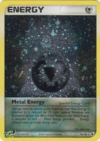 Metal Energy (094/109) (Special) - 94/109 [League & Championship Cards]