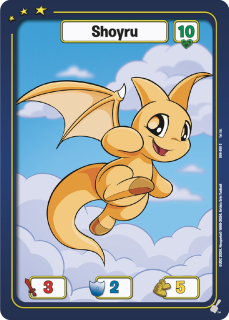 Shoyru (Yellow) [Defenders of Neopia]