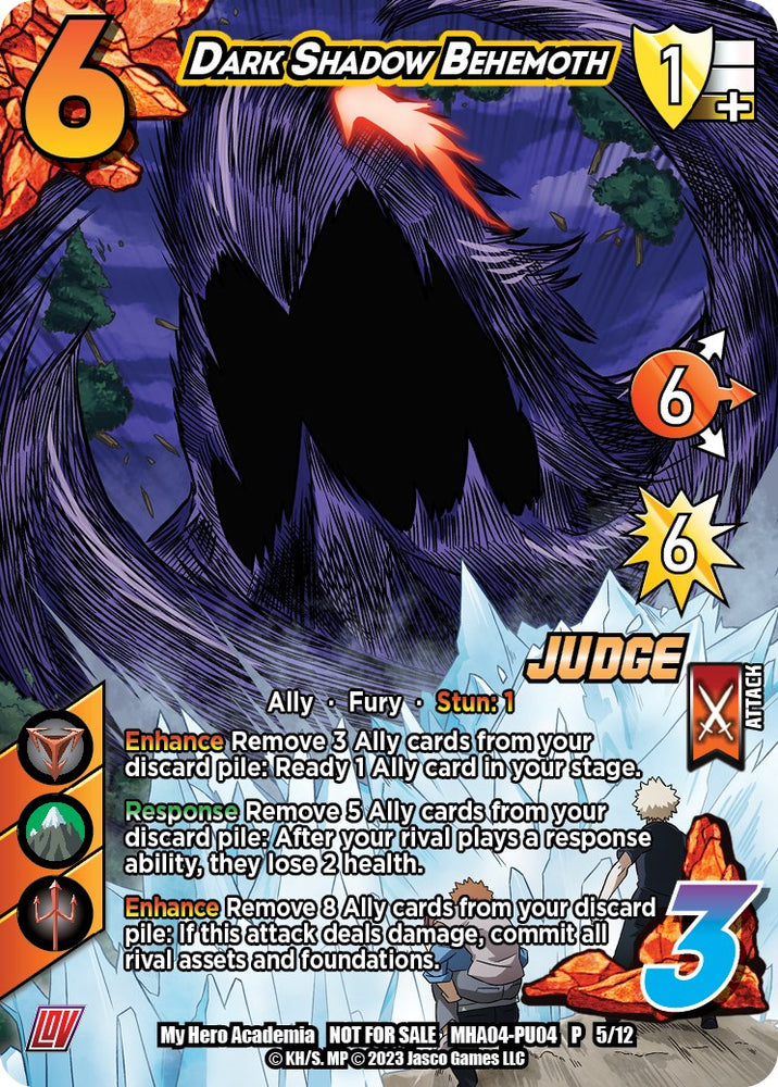 Dark Shadow Behemoth (Judge) [League of Villains Unlimited]