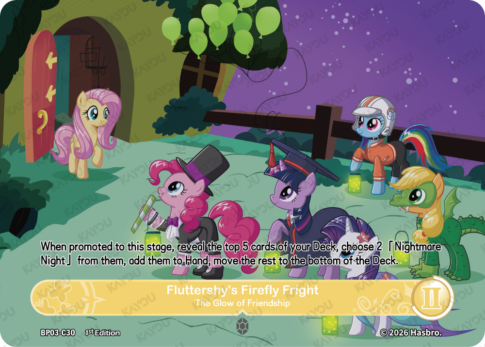 Fluttershy's Firefly Fright (BP03-C30) [Nightmare Night]
