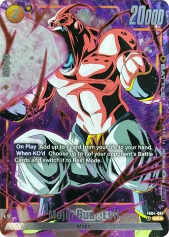 Majin Buu : Evil (FB04-091) (Tournament Pack -Winner- 05) [Fusion World Tournament Cards]