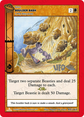 Boulder Bash [Cryptid Nation: UFO First Edition Spoiler Pack]