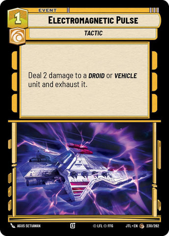 Electromagnetic Pulse (230/262) (230/257) [Jump to Lightspeed]