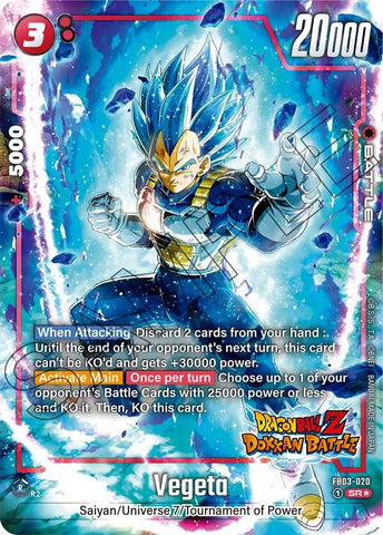 Vegeta (FB03-020) (Dragon Ball Z Dokkan Battle Alternate Art) [Raging Roar]