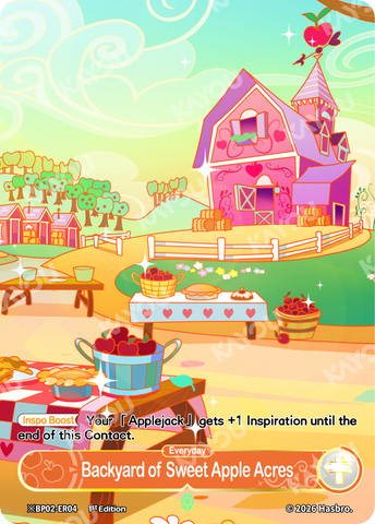 Backyard of Sweet Apple Acres (※BP02-ER04-D Day Alternate Art) [Discord]