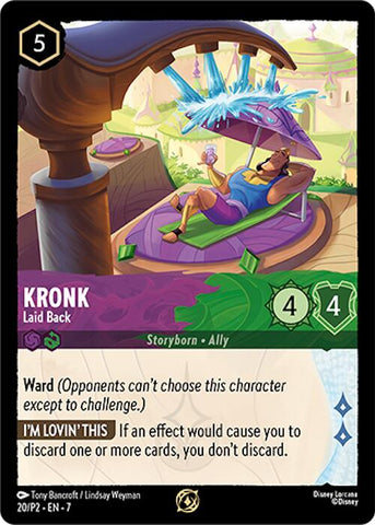 Kronk - Laid Back (20) [Promo Cards]