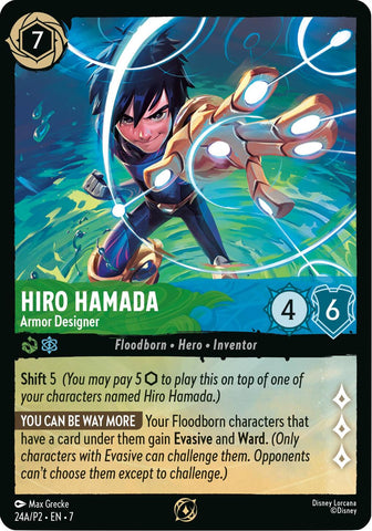 Hiro Hamada - Armor Designer (Store Championship) (Participant) (24) [Promo Cards]