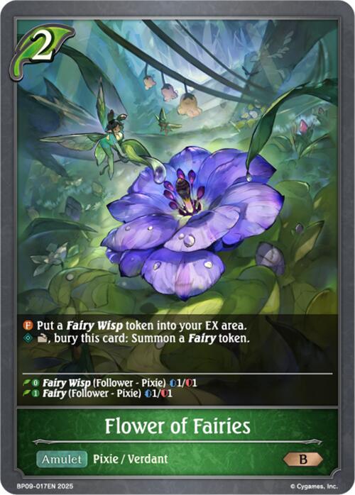 Flower of Fairies (BP09-017EN) [Duet of Dawn and Dusk]