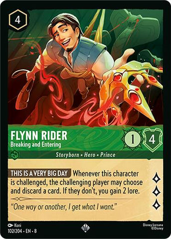 Flynn Rider - Breaking and Entering (102/204) [Reign of Jafar]