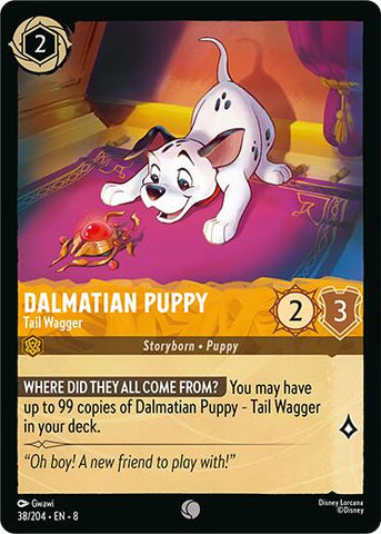 Dalmatian Puppy - Tail Wagger (38/204) [Reign of Jafar]