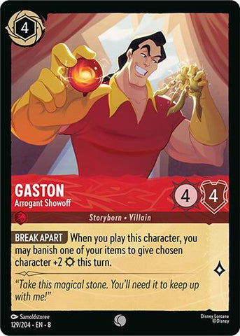 Gaston - Arrogant Showoff (129/204) [Reign of Jafar]