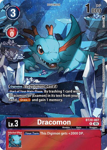 Dracomon [BT20-007] (Box Topper) [Versus Monsters]