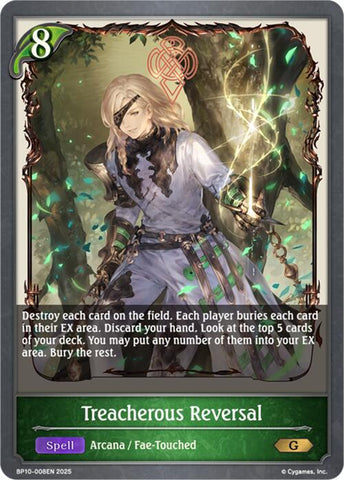 Treacherous Reversal (BP10-008EN) [Gods of the Arcana]