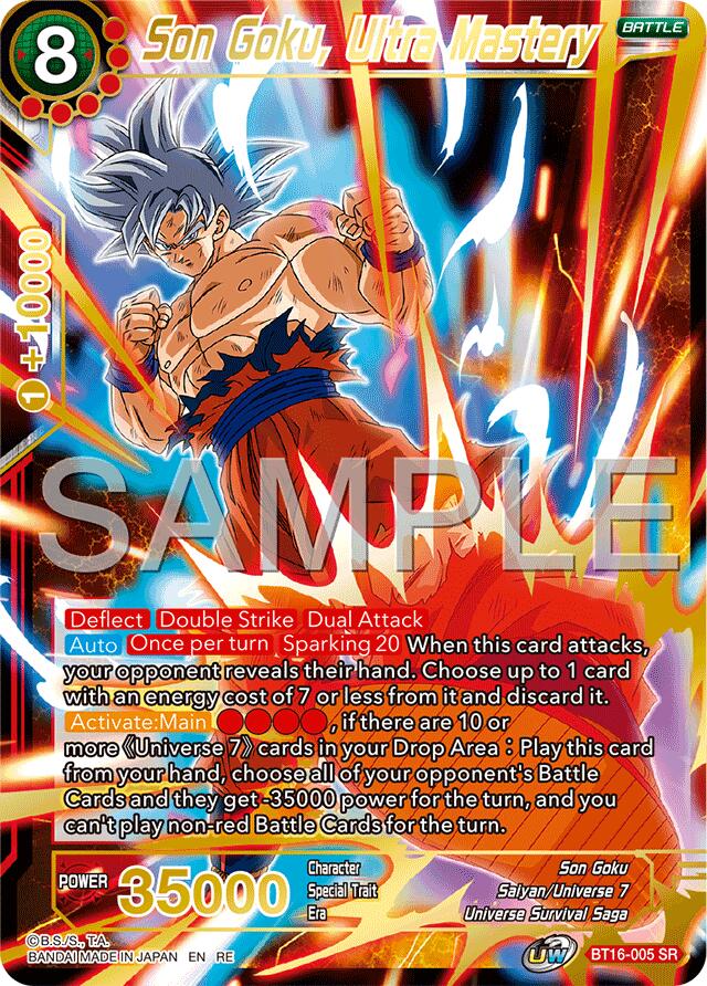 Son Goku, Ultra Mastery (Reprint) (BT16-005) [Premium Anniversary Box 2025]