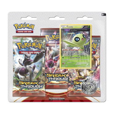 XY: BREAKthrough - 3-Pack Blister (Celebi)