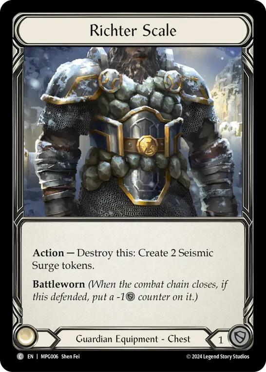 Richter Scale [MPG006] (Mastery Pack Guardian)