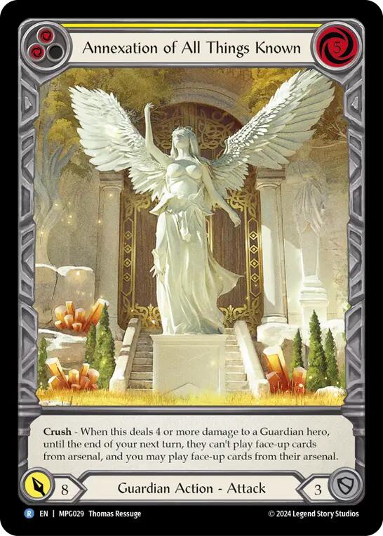 Annexation of All Things Known (Extended Art) [MPG029] (Mastery Pack Guardian)  Rainbow Foil