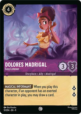 Dolores Madrigal - Easy Listener (51/204) [Fabled]