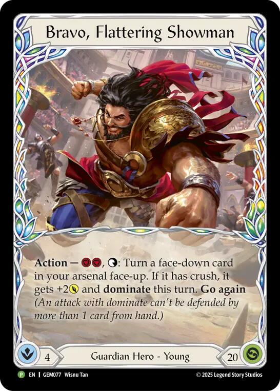 Bravo, Flattering Showman [GEM077] (GEM Pack 3)