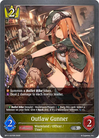 Outlaw Gunner (BP11-027EN) [Bullet of Fate]