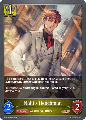 Naht's Henchman (BP11-031EN) [Bullet of Fate]