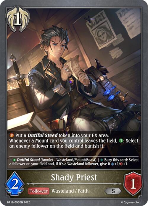 Shady Priest (BP11-095EN) [Bullet of Fate]