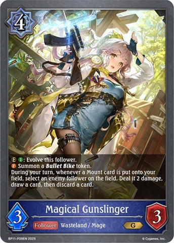 Magical Gunslinger - P09 (Foil) (BP11-P09EN) [Bullet of Fate]