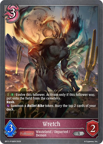 Wretch - P18 (Foil) (BP11-P18EN) [Bullet of Fate]