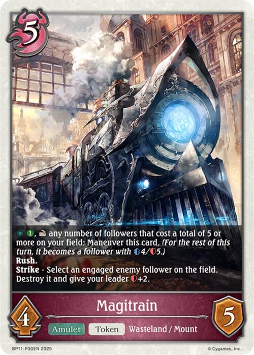 Magitrain - P30 (Foil) (BP11-P30EN) [Bullet of Fate]