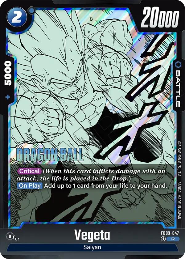 Vegeta (FB03-047) [Manga Booster 02]